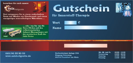 Sauerstoff-Therapie